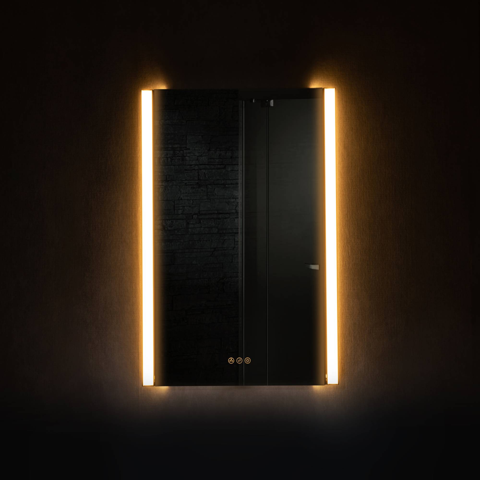 Binary 20″ LED Mirror  - Shop at Home Craft Studio - 20