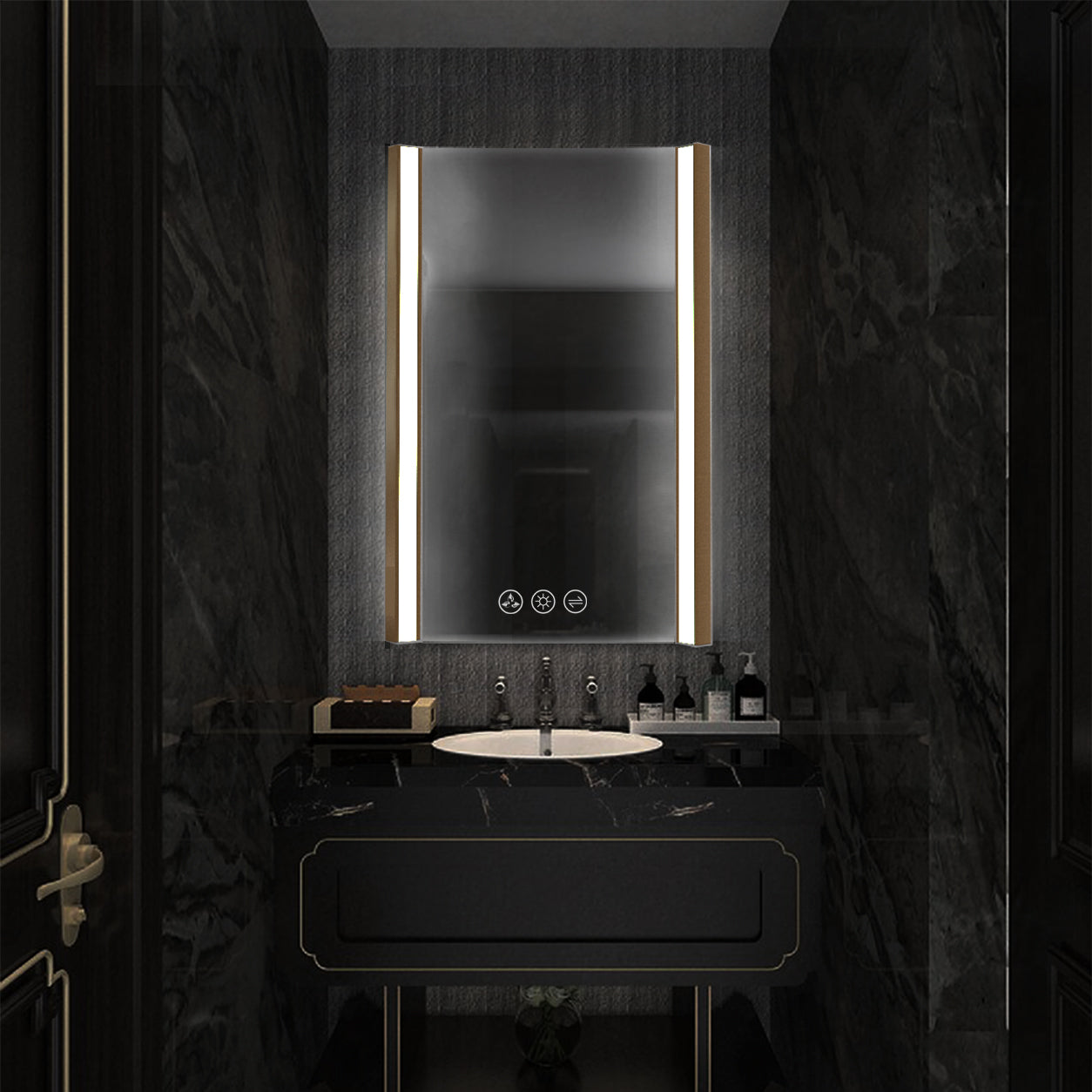 Binary 20″ LED Mirror  - Shop at Home Craft Studio - 15