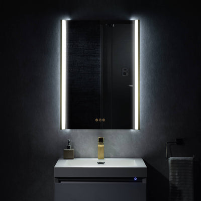 Binary 24″ LED Mirror  - Shop at Home Craft Studio - 1