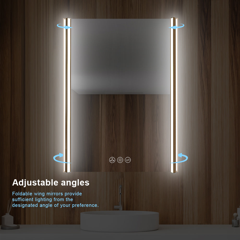 Binary 24″ LED Mirror  - Shop at Home Craft Studio - 18