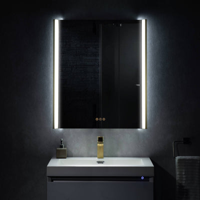 Binary 30″ LED Mirror  - Shop at Home Craft Studio - 1