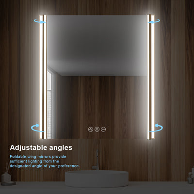 Binary 30″ LED Mirror  - Shop at Home Craft Studio - 14