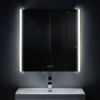 Binary 36″ LED Mirror  - Shop at Home Craft Studio - 1