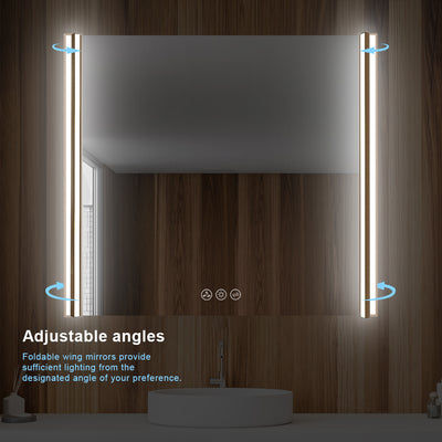 Binary 36″ LED Mirror  - Shop at Home Craft Studio - 10