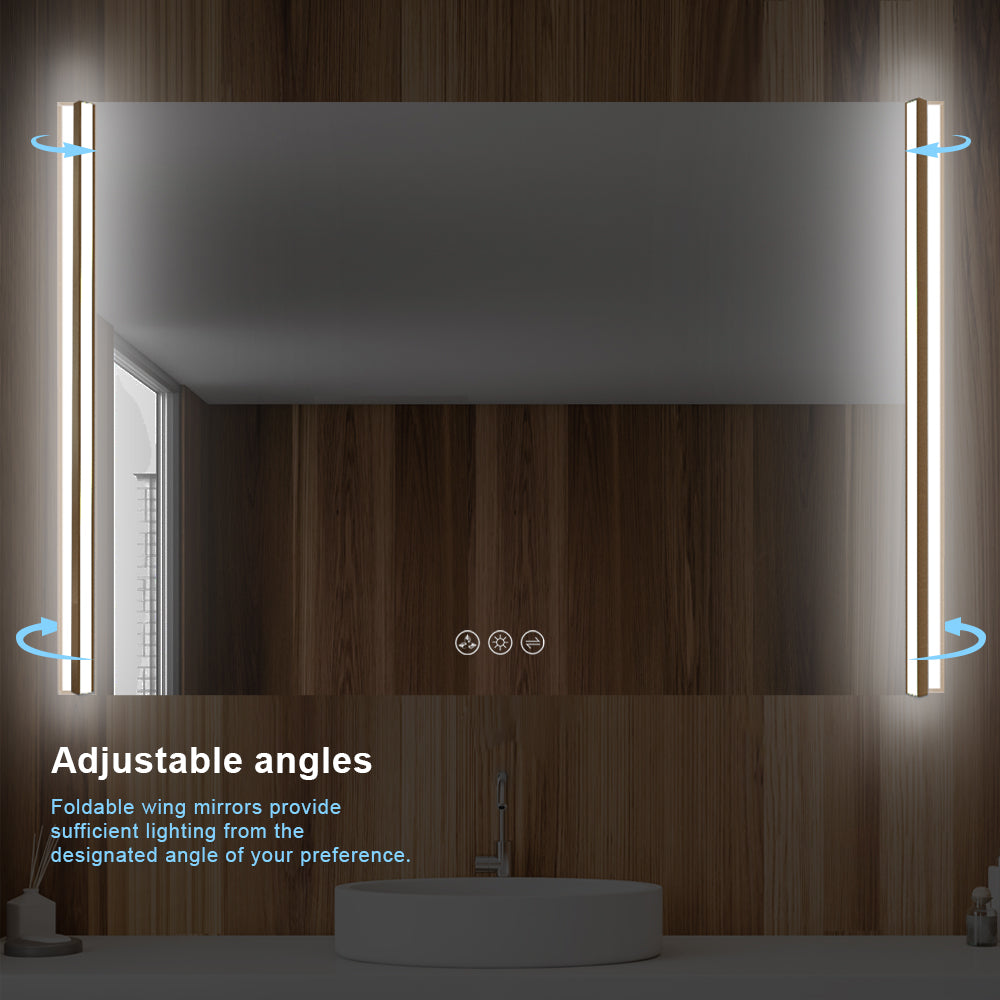 Binary 48″ LED Mirror  - Shop at Home Craft Studio - 7
