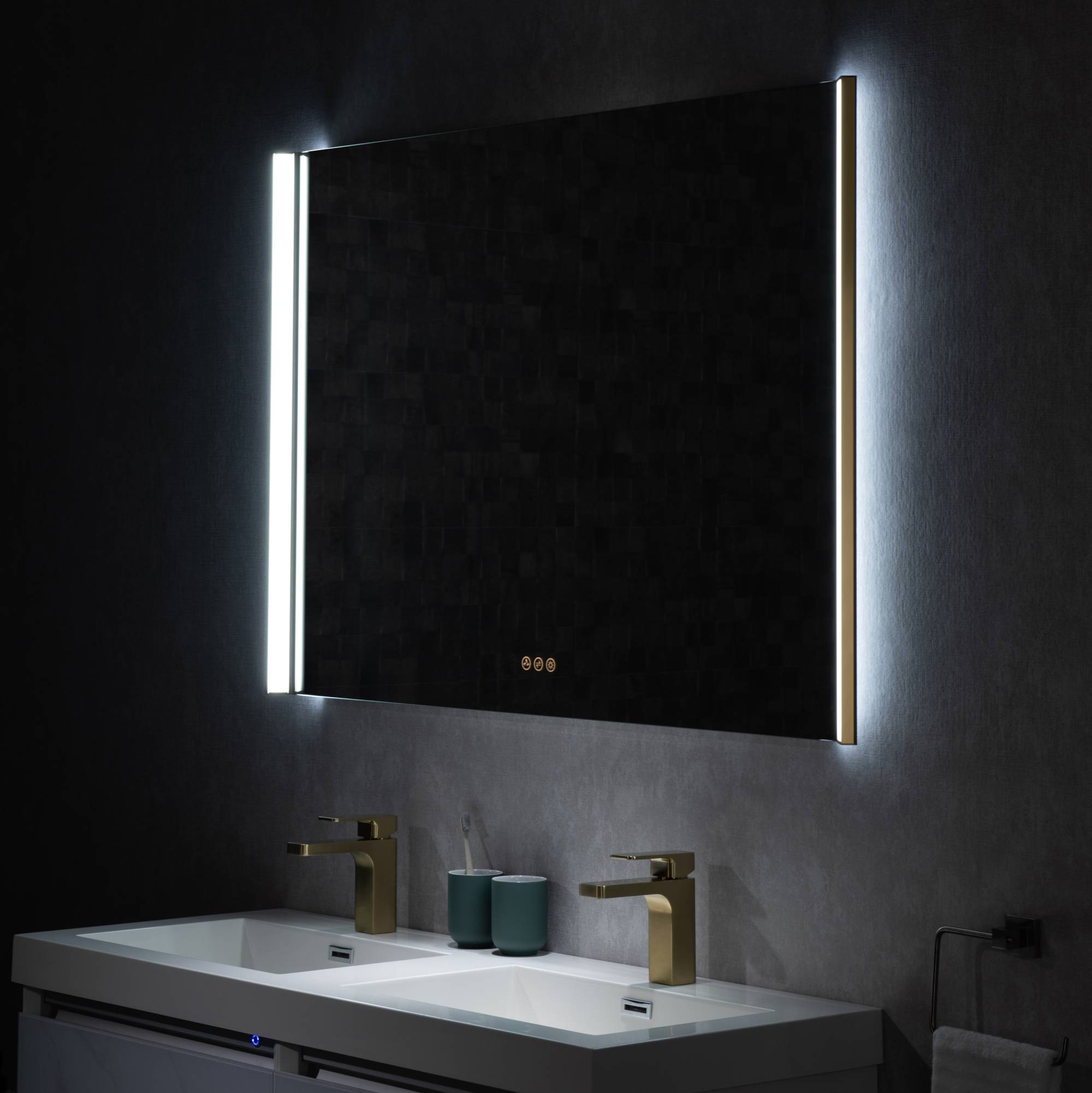 Binary 48″ LED Mirror  - Shop at Home Craft Studio - 22
