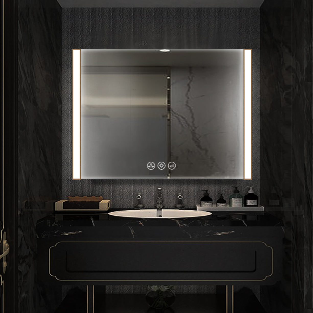 Binary 48″ LED Mirror  - Shop at Home Craft Studio - 10