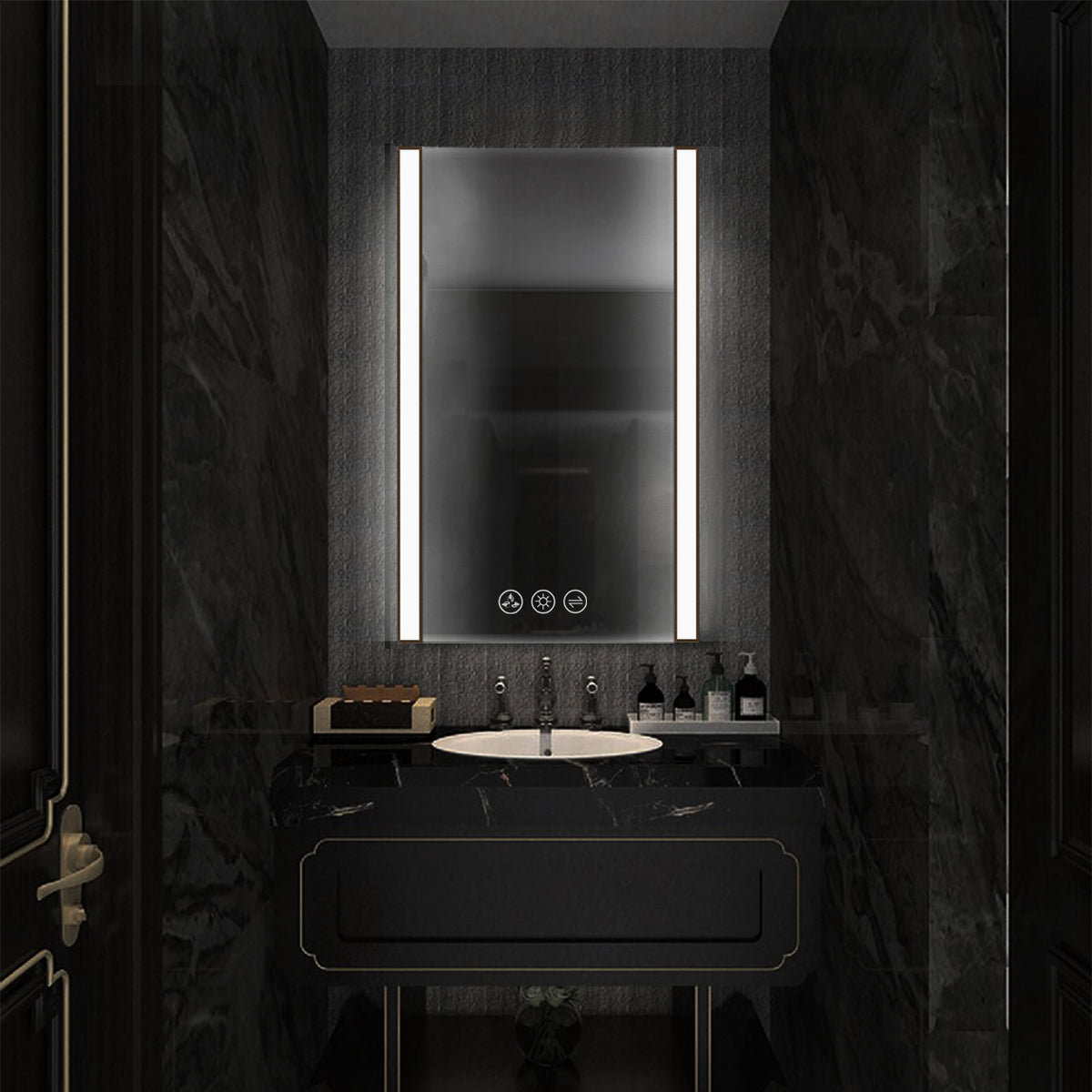 Blossom Binary 20″ LED Bathroom Mirror Mirrors - Shop at Home Craft Studio - 11