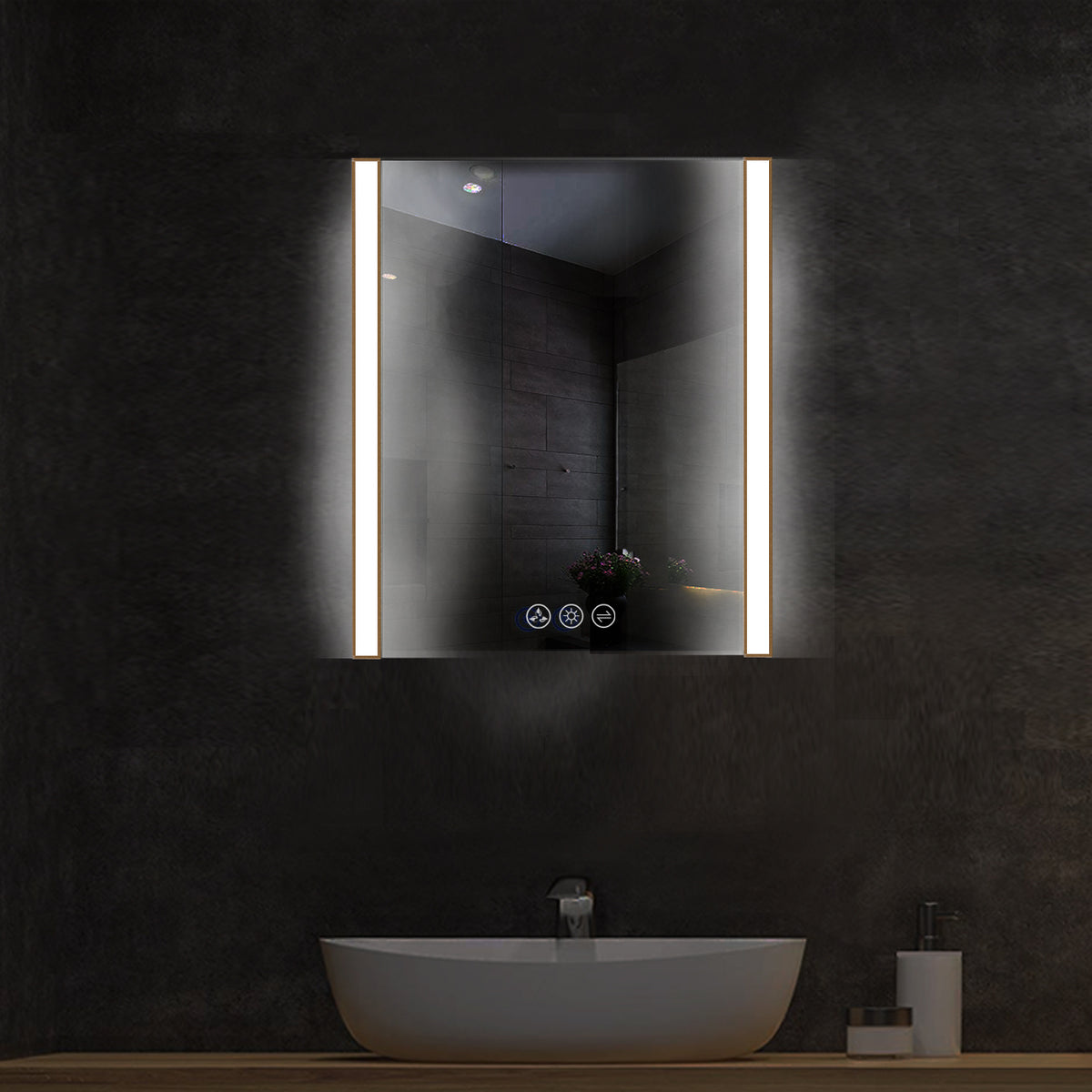 Blossom Binary 30″ LED Bathroom Mirror Mirrors - Shop at Home Craft Studio - 6