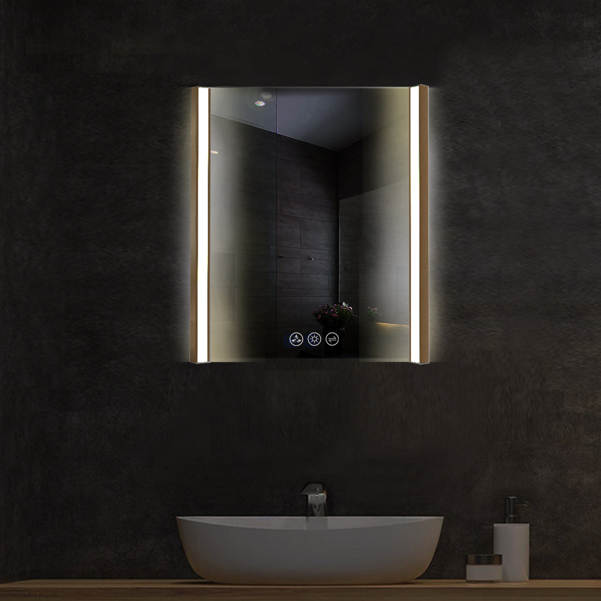 Blossom Binary 30″ LED Bathroom Mirror Mirrors - Shop at Home Craft Studio - 7