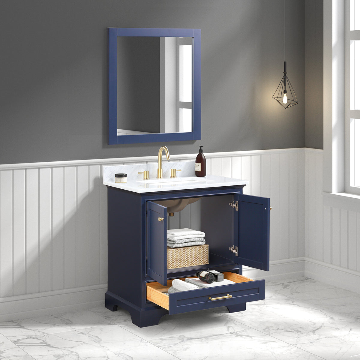 Blossom Copenhagen 30″ Bathroom Vanity Bathroom Vanities - Shop at Home Craft Studio - 3