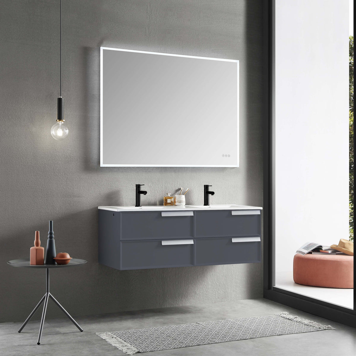 Blossom Sofia 48 Inch Bathroom Vanity Bathroom Vanities - Shop at Home Craft Studio - 1