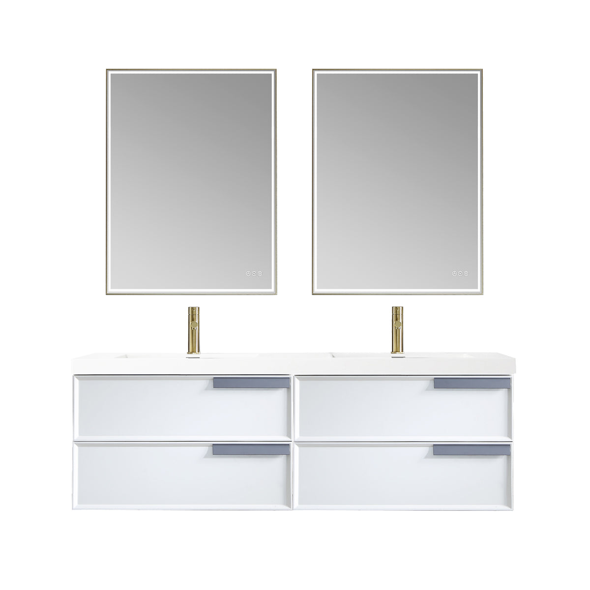 Blossom Sofia 60 Inch Bathroom Vanity Bathroom Vanities - Shop at Home Craft Studio - 1