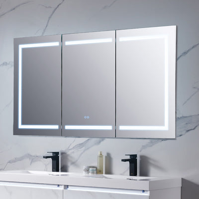 Canopus- 60 Inch LED Medicine Cabinet  - Shop at Home Craft Studio - 6