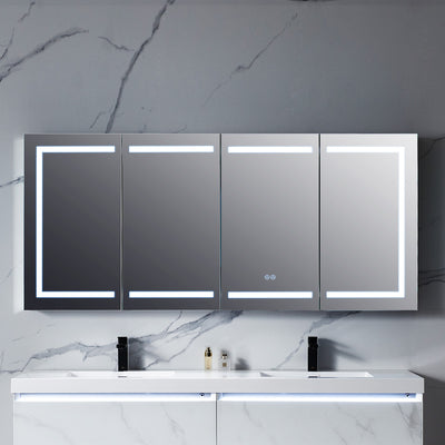 Canopus- 72 Inch LED Medicine Cabinet  - Shop at Home Craft Studio - 3