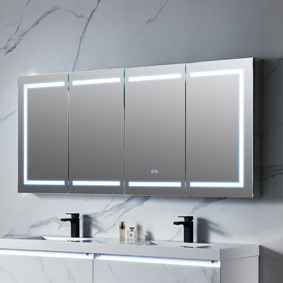Canopus- 72 Inch LED Medicine Cabinet  - Shop at Home Craft Studio - 6
