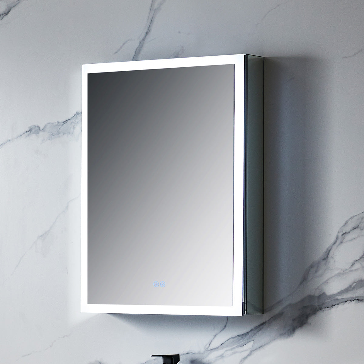 Capella – 24 Inch LED Medicine Cabinet  - Shop at Home Craft Studio - 10