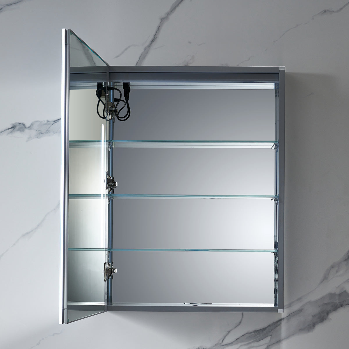 Capella – 24 Inch LED Medicine Cabinet  - Shop at Home Craft Studio - 12