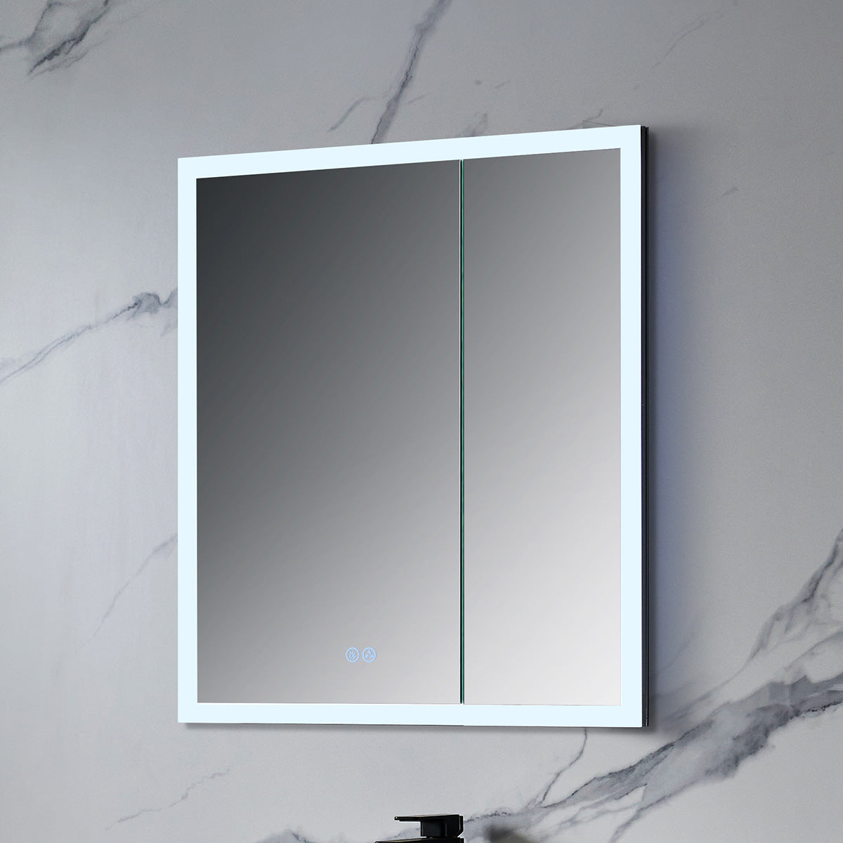 Capella – 30 Inch LED Medicine Cabinet  - Shop at Home Craft Studio - 3