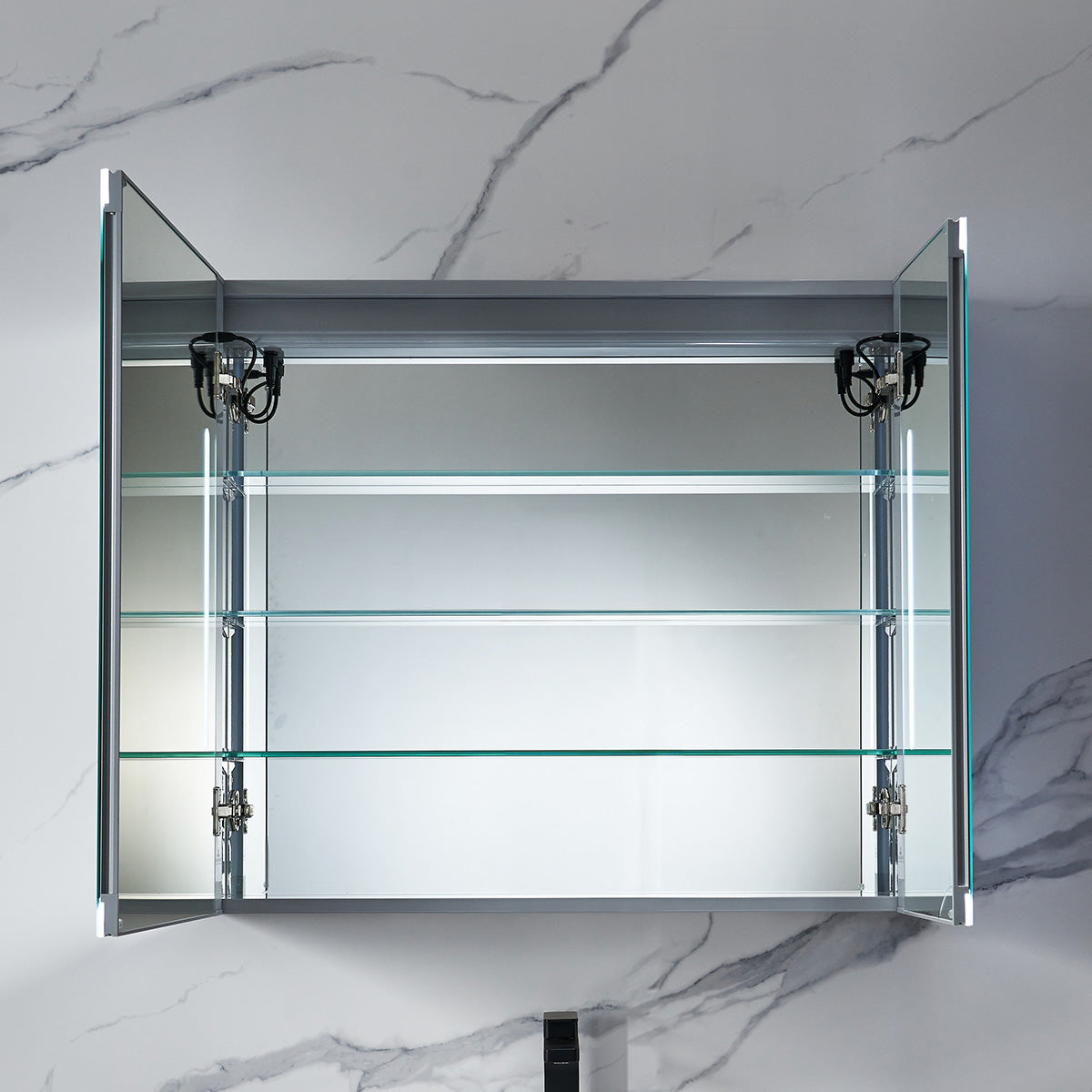 Capella – 36 Inch LED Medicine Cabinet  - Shop at Home Craft Studio - 2