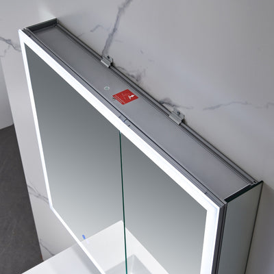 Capella – 36 Inch LED Medicine Cabinet  - Shop at Home Craft Studio - 12