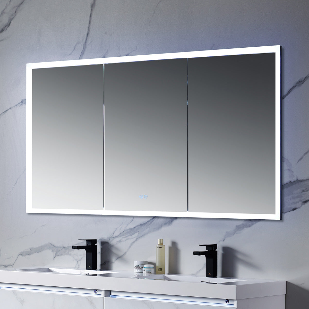 Capella – 60 Inch LED Medicine Cabinet  - Shop at Home Craft Studio - 3