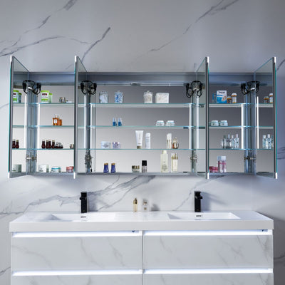 Capella – 72 Inch LED Medicine Cabinet  - Shop at Home Craft Studio - 10