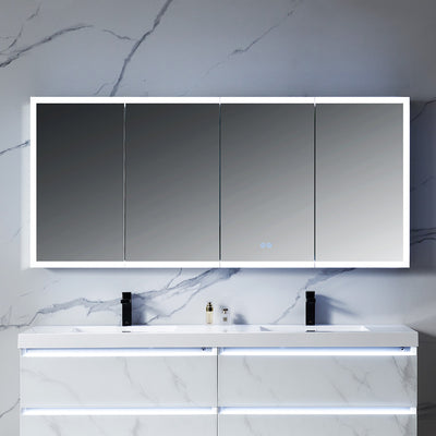 Capella – 72 Inch LED Medicine Cabinet  - Shop at Home Craft Studio - 11