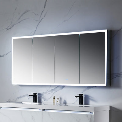 Capella – 72 Inch LED Medicine Cabinet  - Shop at Home Craft Studio - 12