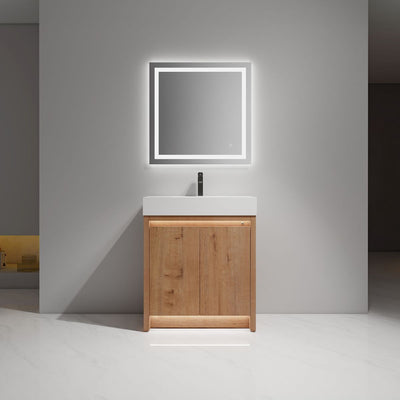 Capri 30″ Vanity （Dual LED Illuminated）  - Shop at Home Craft Studio - 1