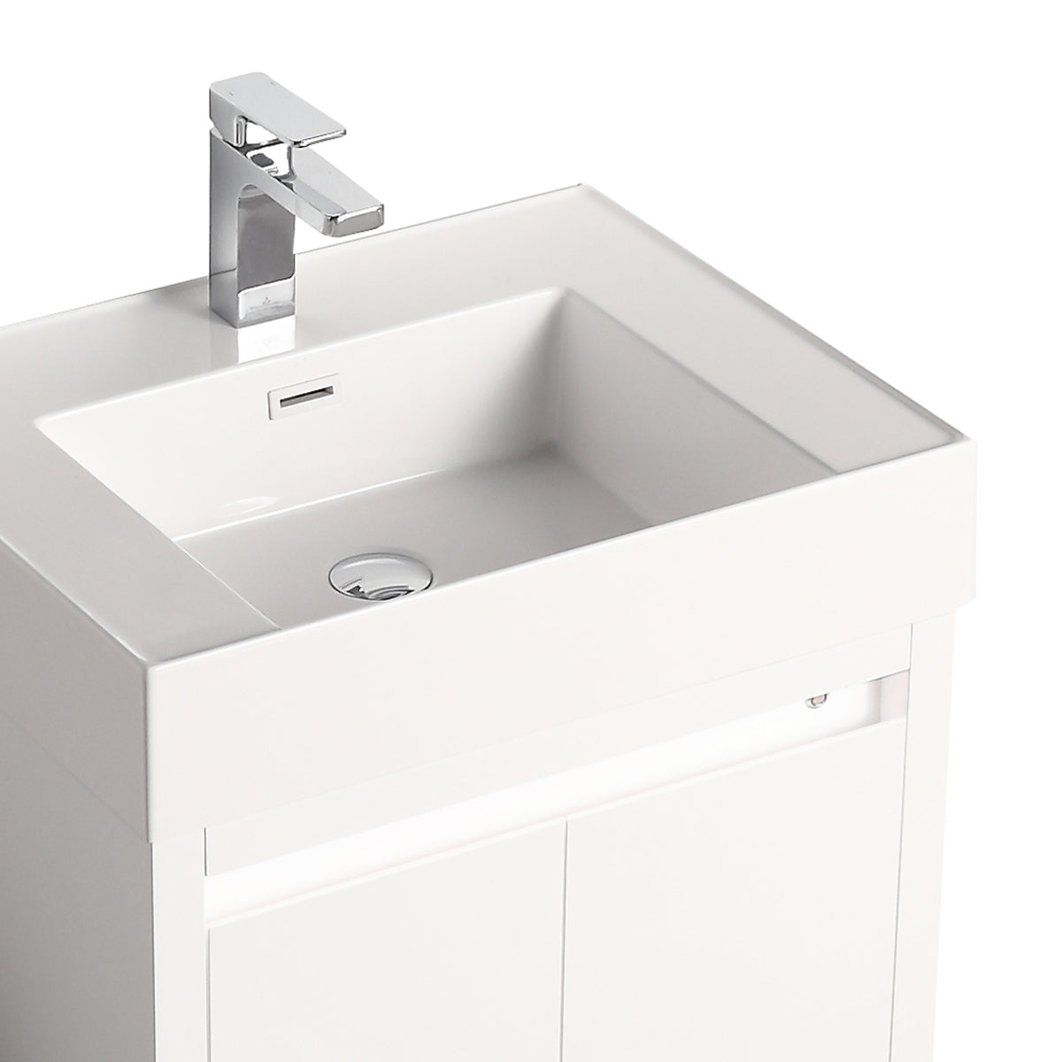 Capri 36″ Vanity （Dual LED Illuminated）  - Shop at Home Craft Studio - 8
