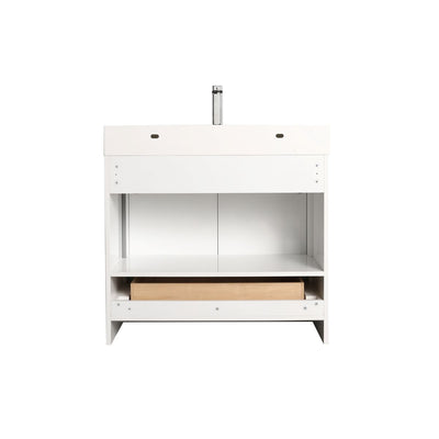Capri 36″ Vanity （Dual LED Illuminated）  - Shop at Home Craft Studio - 11