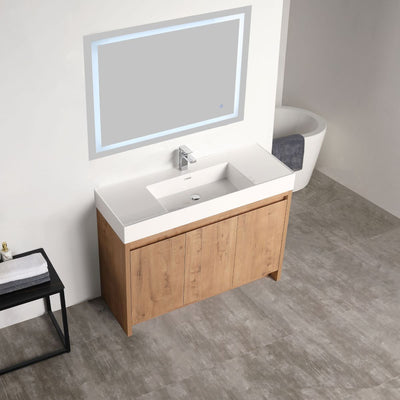 Capri 48″ Vanity （Dual LED Illuminated）  - Shop at Home Craft Studio - 3