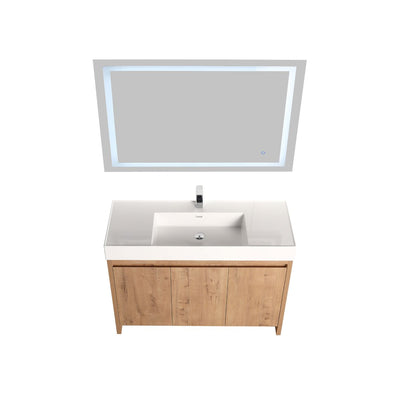 Capri 48″ Vanity （Dual LED Illuminated）  - Shop at Home Craft Studio - 8