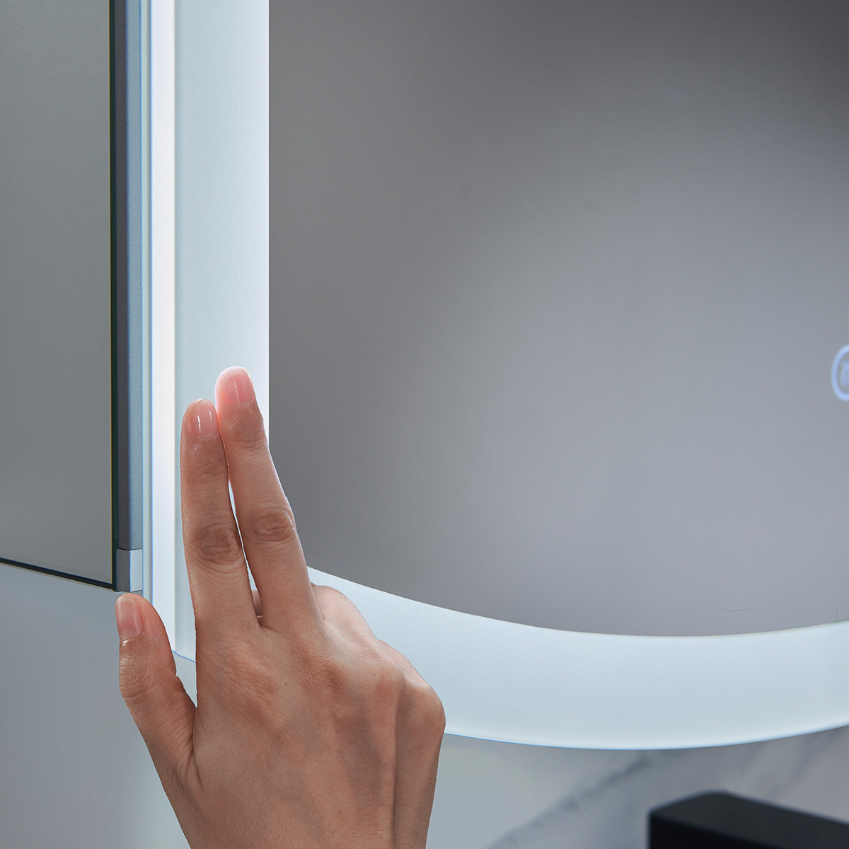 Castor – 24 Inch LED Medicine Cabinet  - Shop at Home Craft Studio - 9