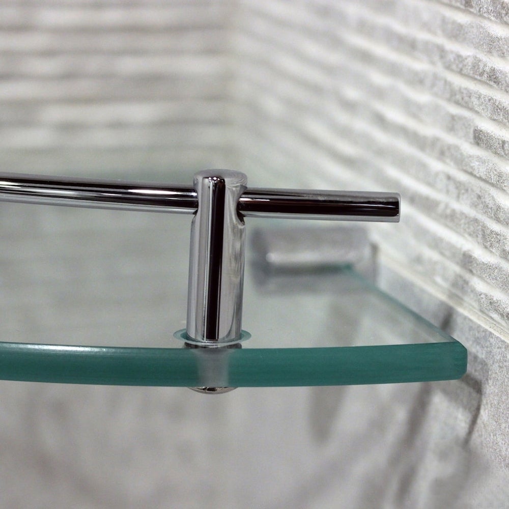 Corner Shelf – Chrome – BA02 510 01  - Shop at Home Craft Studio - 2
