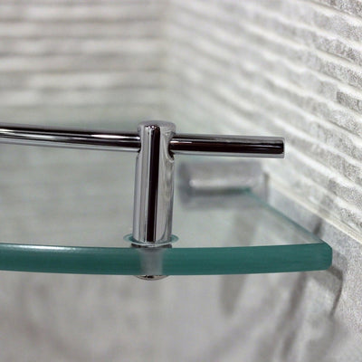 Corner Shelf – Chrome – BA02 510 01  - Shop at Home Craft Studio - 2