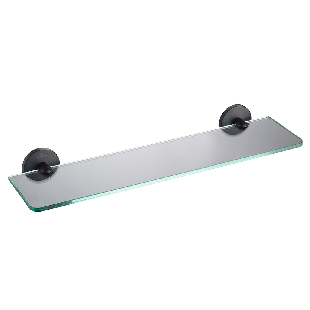 Glass Shelf – Matte Black – BA02 507 04  - Shop at Home Craft Studio - 1