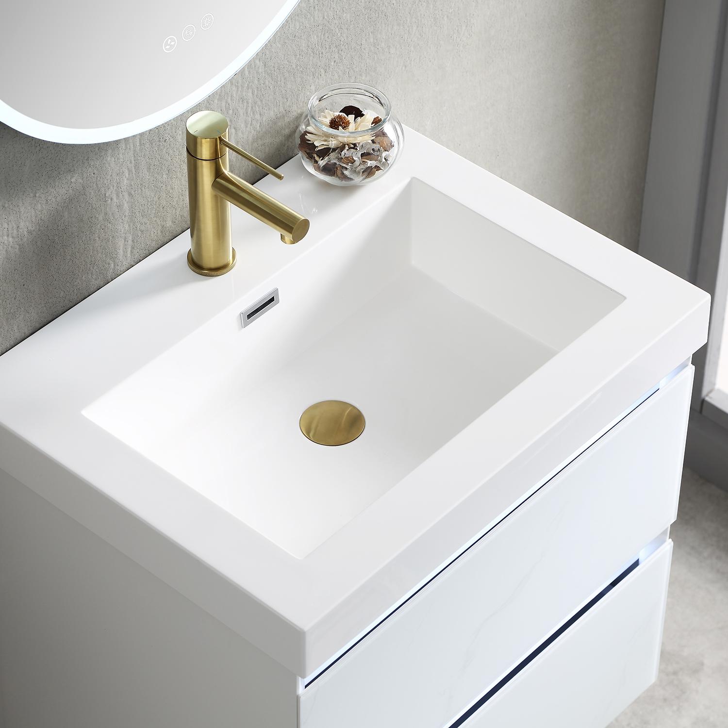 Jena 24 Inch Vanity（LED Illuminated）  - Shop at Home Craft Studio - 5