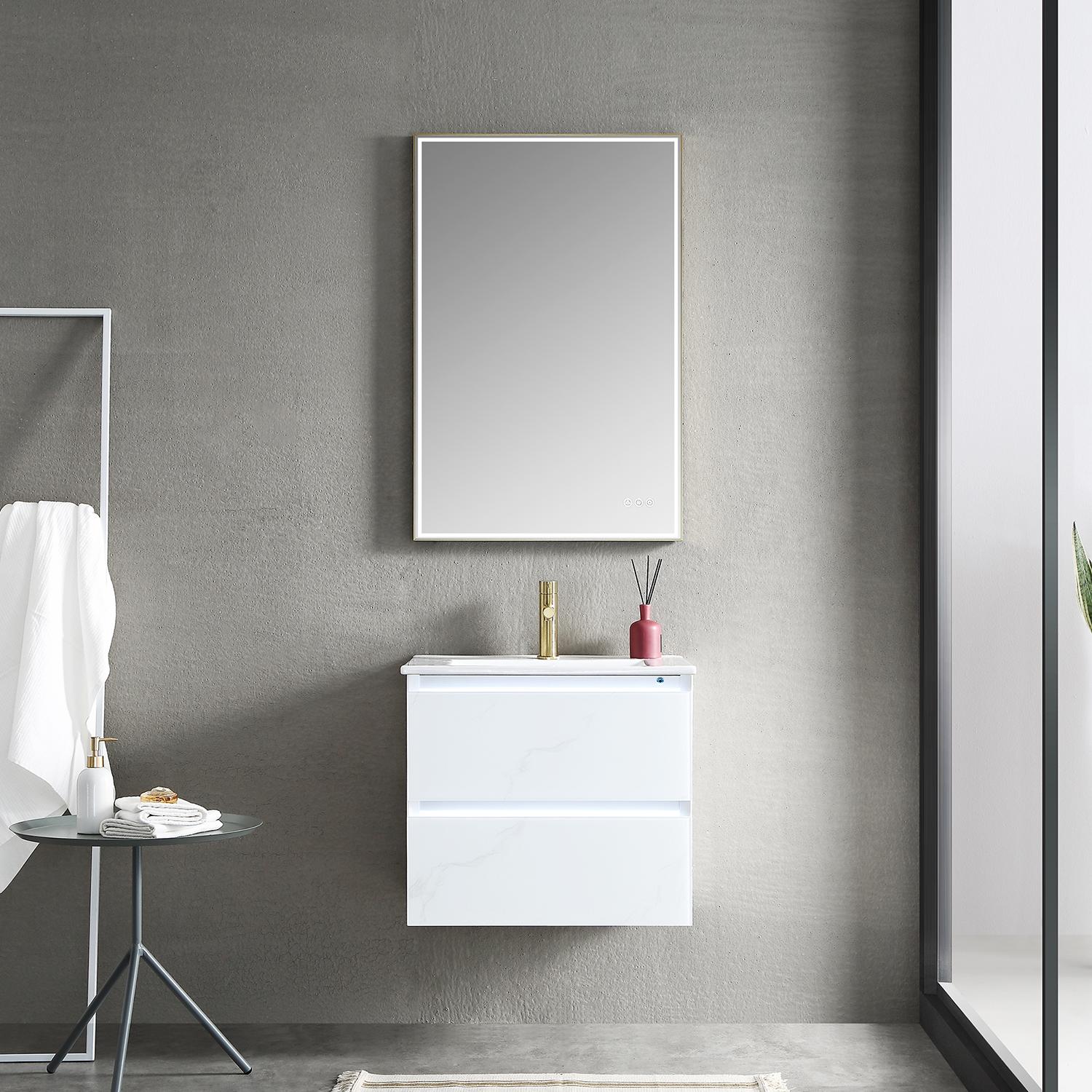 Jena 24 Inch Vanity（LED Illuminated）  - Shop at Home Craft Studio - 7