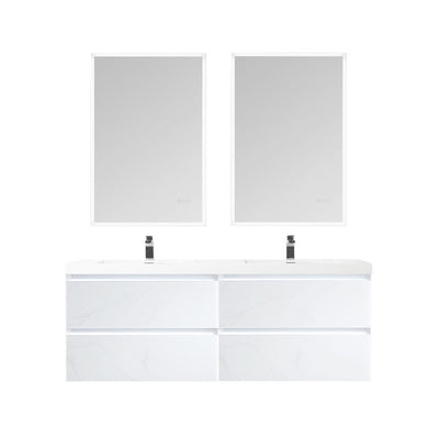 Jena 60 Inch Vanity（LED Illuminated）  - Shop at Home Craft Studio - 1