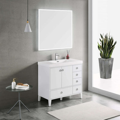 Lyon 36 Inch Vanity  - Shop at Home Craft Studio - 2