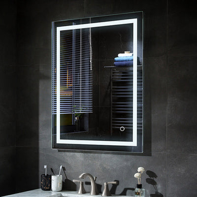 Lyra 24 x 30 Inch LED Mirror  - Shop at Home Craft Studio - 14