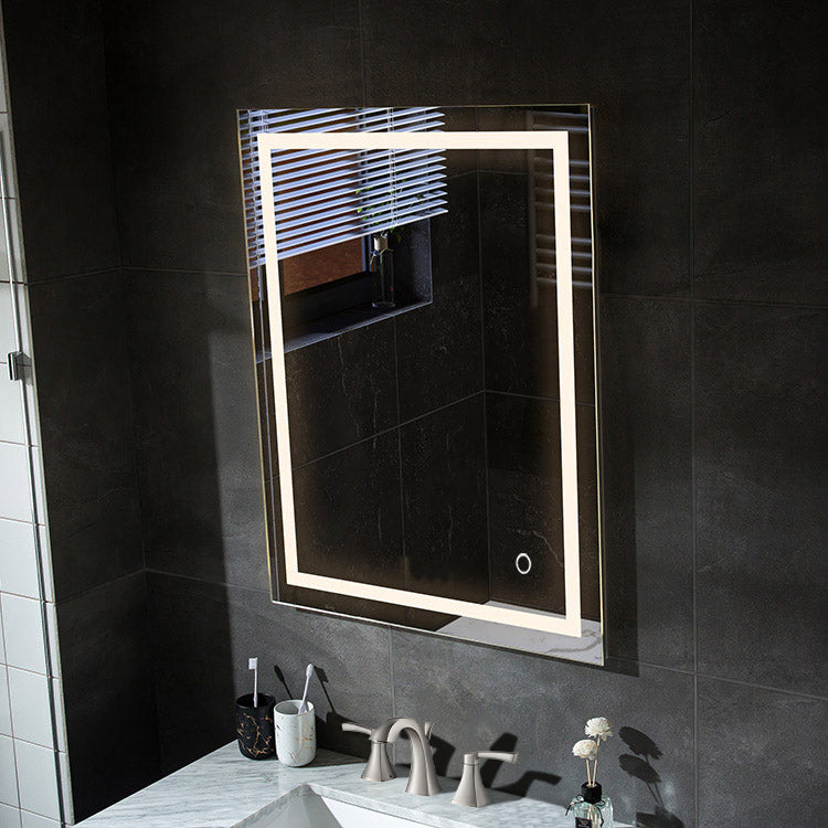 Lyra 24 x 30 Inch LED Mirror  - Shop at Home Craft Studio - 15