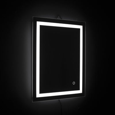 Lyra 24 x 30 Inch LED Mirror  - Shop at Home Craft Studio - 18