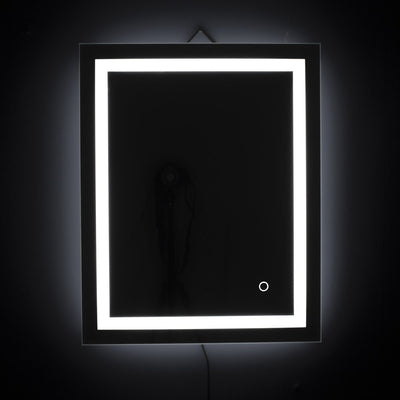 Lyra 24 x 30 Inch LED Mirror  - Shop at Home Craft Studio - 19