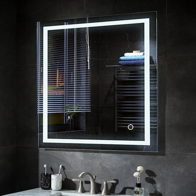Lyra 30 x 30 Inch LED Mirror  - Shop at Home Craft Studio - 15