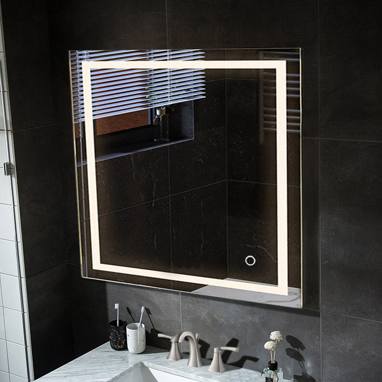 Lyra 30 x 30 Inch LED Mirror  - Shop at Home Craft Studio - 16