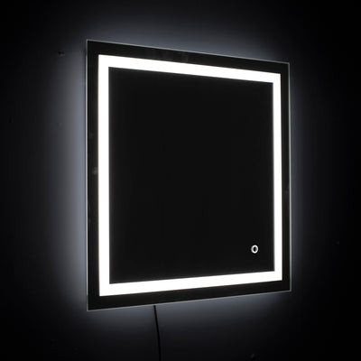 Lyra 30 x 30 Inch LED Mirror  - Shop at Home Craft Studio - 17