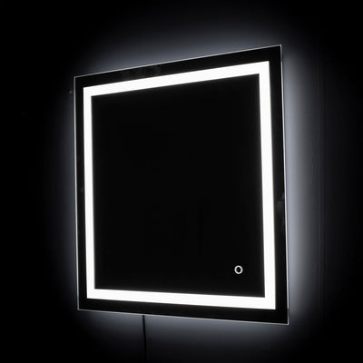 Lyra 30 x 30 Inch LED Mirror  - Shop at Home Craft Studio - 18